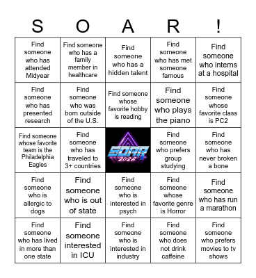 Extended Release Bindo Bingo Card