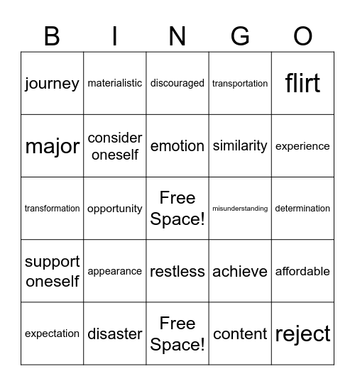 Who is Mindy Kaling? & Silvia's Perseverance Bingo Card