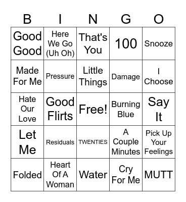 AABA R&Bingo - Ret Nah Bingo Card