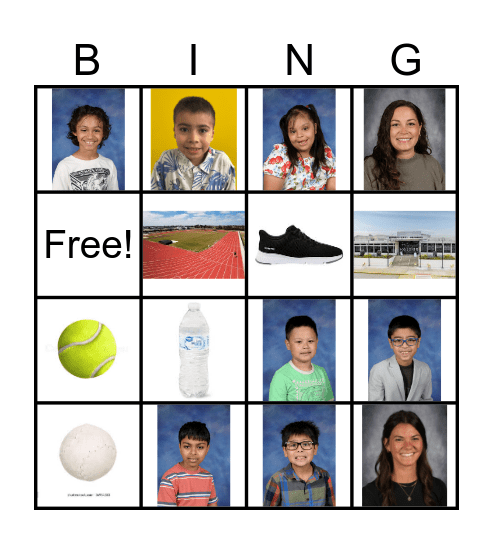 Special Olympics! Bingo Card