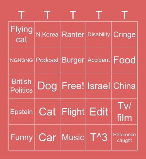 Bingoo Bingo Card