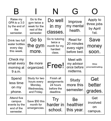 ThinkSMART Bingo Card! Bingo Card