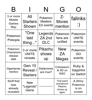 2026 PKMN Day Bingo Card