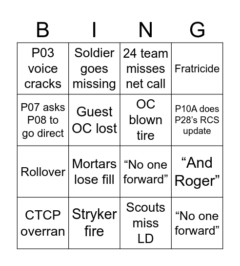 26-05 Bingo Card