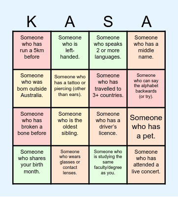 BINGO! Bingo Card