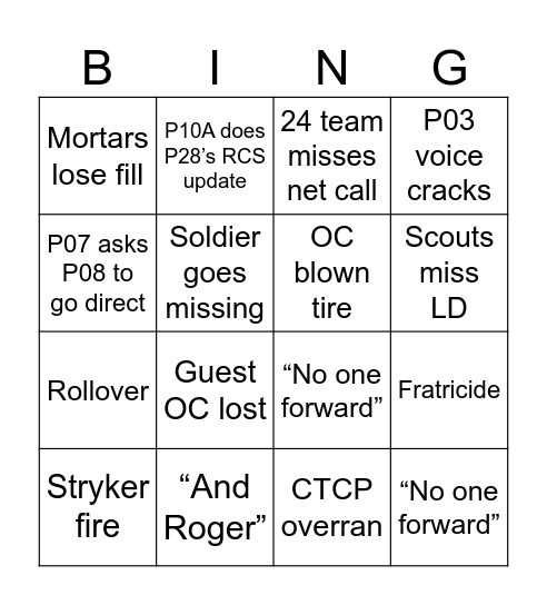 26-05 Bingo Card