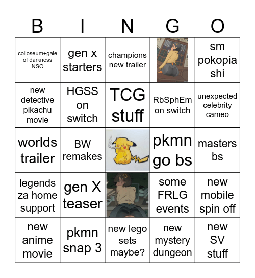 pkmn presents 2026 Bingo Card