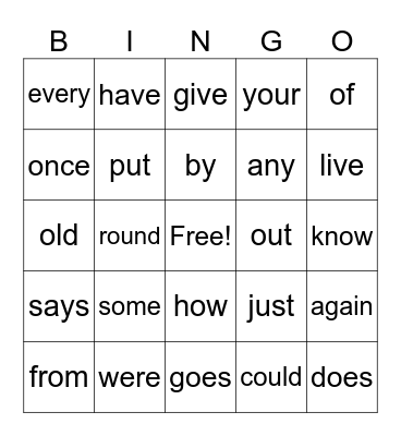 Dena and Anthony Heart Word Bingo Card
