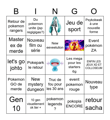 Pokebingo Card
