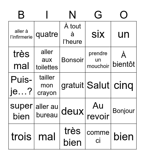Isla Rodriguez Bingo Card
