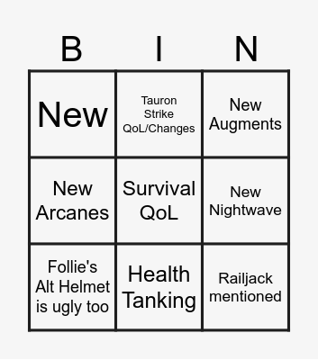 DEVSTREAM #193 Bingo Card