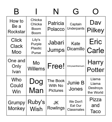 Nevada Reading Week 2026 Bingo Card