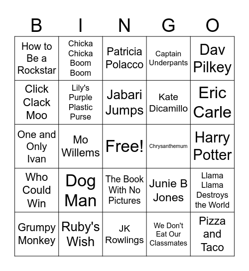 Nevada Reading Week 2026 Bingo Card