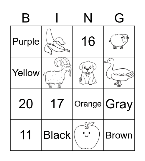 2-27 2nd grade bingo Card