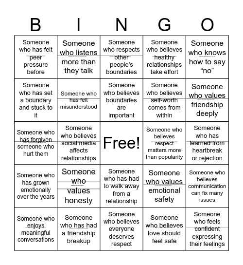 Ripples Touch Feb Workshop Bingo Card