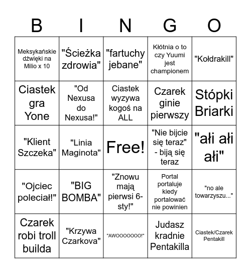 SÓL ARAM BiNGO Card