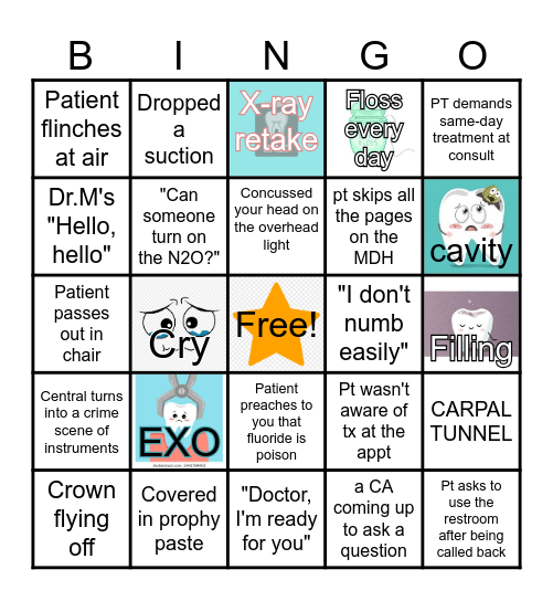 WDG Bingo Card