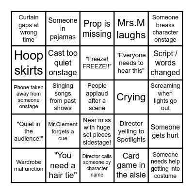 Tech Week 2026 Bingo Card