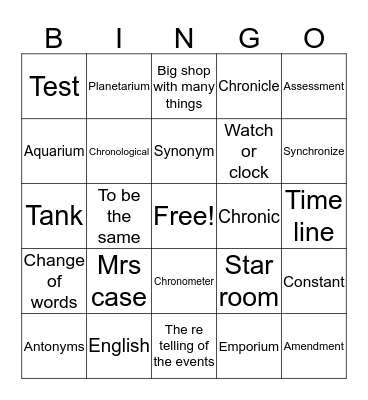Newt scamander Bingo Card