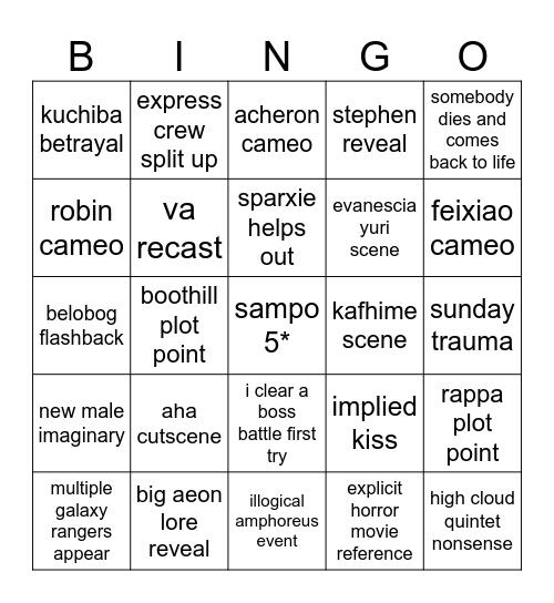 hsr 4.1-onward Bingo Card