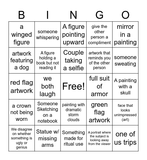 Tam's Takes Joy to the Streets Bingo Card Bingo Card