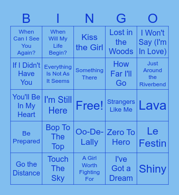 B i b b i d i   B o b b i d i Bingo Card