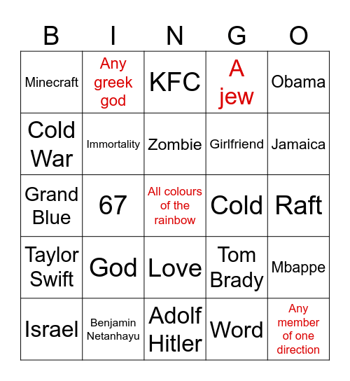 agastya infinite craft Bingo Card