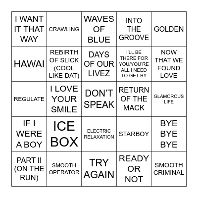 KELLY’S BDAY 2026 Bingo Card