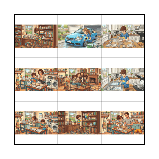 Klusjesbingo ! Bingo Card