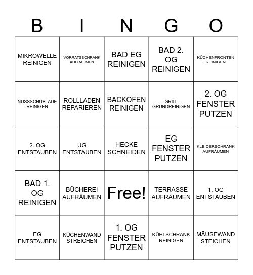 MÄRZBINGO Card