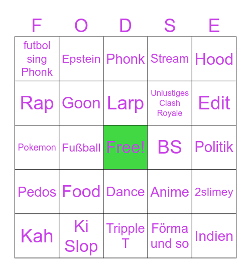 eladeselasobi Bingo Card