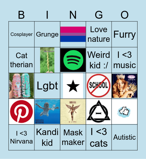 Zwierzak Bingo Card