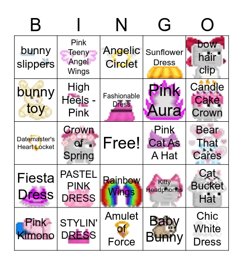 growtopia airi bingo Card