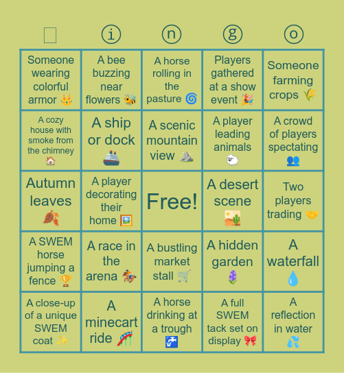 March 2026  Ⓑⓘⓝⓖⓞ Bingo Card
