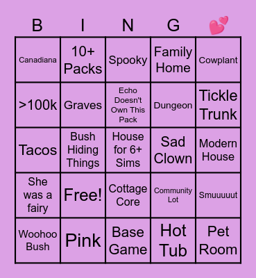 LOVE DAY SHELL TOUR! Bingo Card