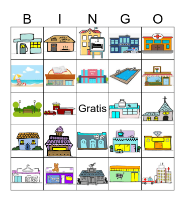 La Ciudad Bingo Card