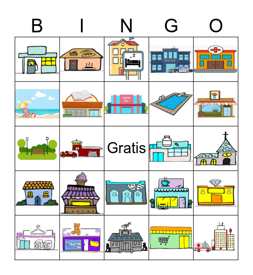La Ciudad Bingo Card