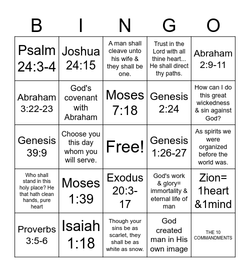 OT DM SPRING 2026 Bingo Card