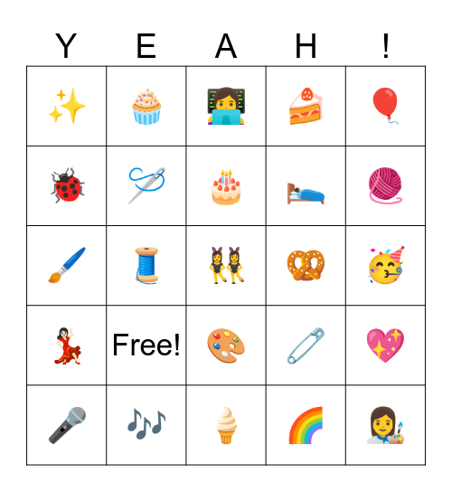 Marina wird 30! Bingo Card