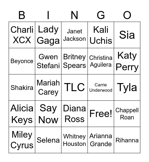 WOMEN HERSTORY BINGO Card