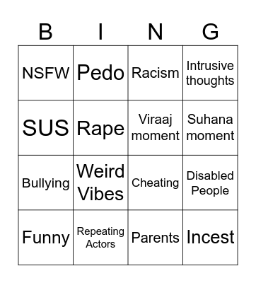 TOMORROW'S TEACHINGS Bingo Card
