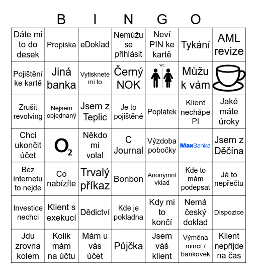 Creditas Bingo Card