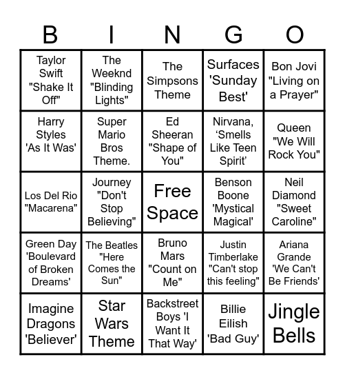 Hauppauge MS Connections Day BINGO! Bingo Card