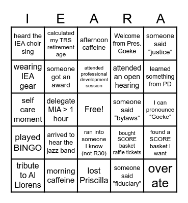 THURSDAY, March 12, 2026 Bingo Card
