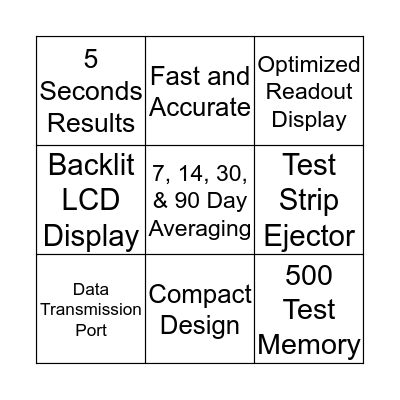 Assure Prism Multi Bingo Card