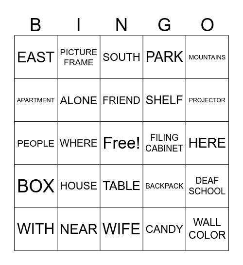 3.1, 3.2, 3.3, 3.5, 3.9  Review Bingo Card