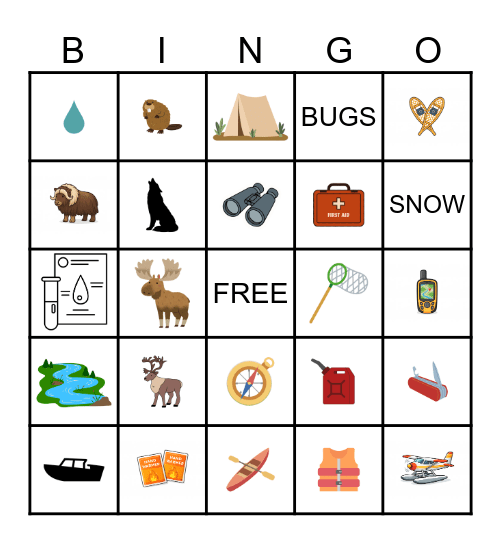 Land Guardian Workshop Bingo Card