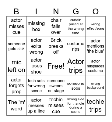 TECH BINGO Card