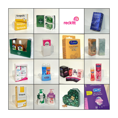 Fill Fun Fit Bingo Card