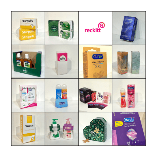 Fill Fun Fit Bingo Card